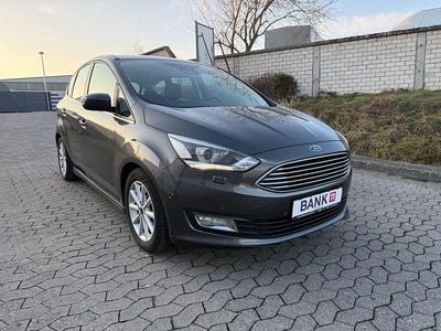 Grau Gebraucht 2015 Ford C-MAX Titanium Van / Kleinbus | 8.490 € (Fairer Preis)