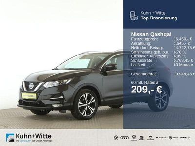 Schwarz Gebraucht 2020 Nissan Qashqai Zama SUV | 16.450 € (Fairer Preis)