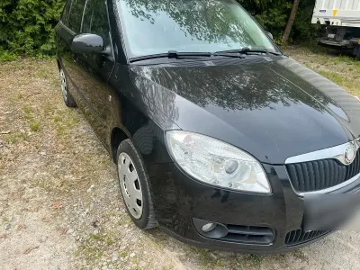 Gebraucht Skoda Fabia 80 PS (58 kW) 2009 Schwarz Kombi