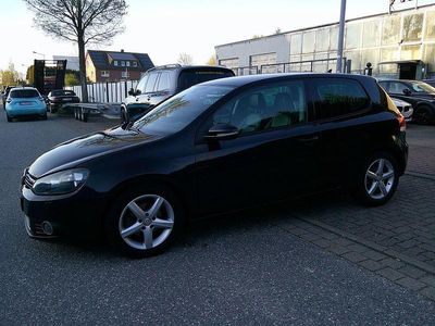 Usata VW Golf VI Highline 105 CV (77 kW) 2010 Nero Utilitaria