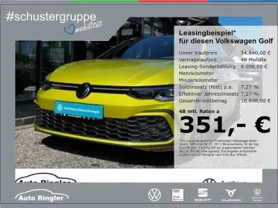 Gebraucht VW Golf VIII GTD 200 PS (147 kW) 2024 Limonengelb metallic Limousine