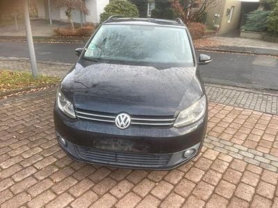 Gebraucht VW Touran 105 PS (77 kW) 2012 Schwarz Van / Kleinbus