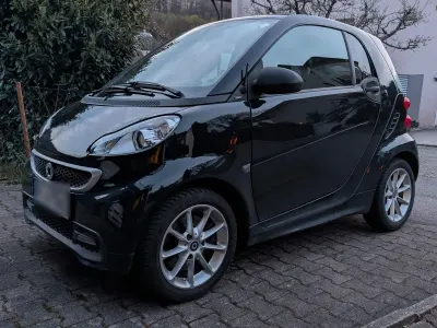 Brugt Smart ForTwo Coupé Passion 84 HK (61 kW) 2012 Sort Coupe