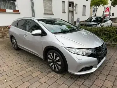 Gebraucht Honda Civic Executive 120 PS (88 kW) 2014 Silber Kombi