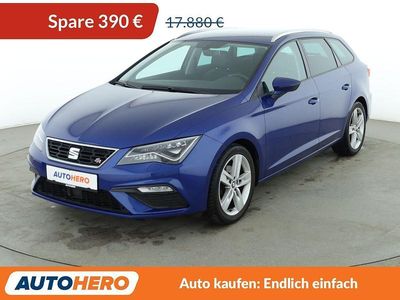 Blau Gebraucht 2019 Seat Leon FR Kombi | 17.490 € (Fairer Preis)