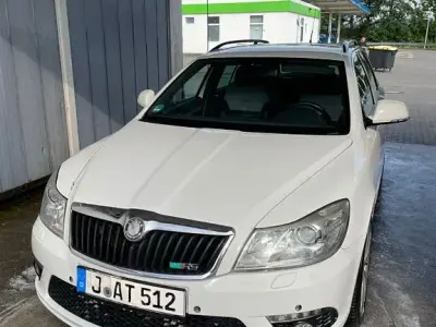 Gebraucht Skoda Octavia RS 170 PS (125 kW) 2010 Weiß Kombi