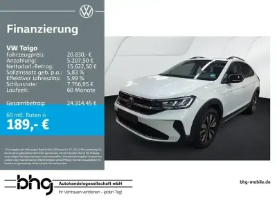 Brugt VW Taigo Life 95 HK (69 kW) 2025 Hvid SUV