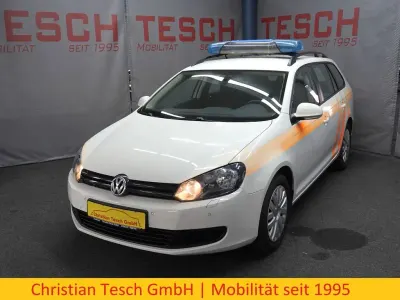 Gebraucht VW Golf VI 105 PS (77 kW) 2013 Weiß Kombi