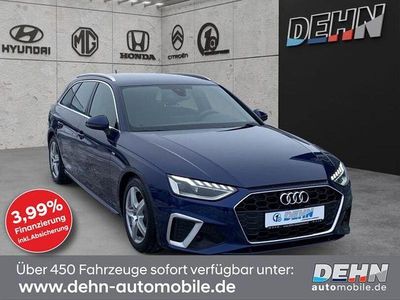 Navarrablau metallic (metallic) Gebraucht 2021 Audi A4 S-Line Kombi | 26.970 € (Fairer Preis)