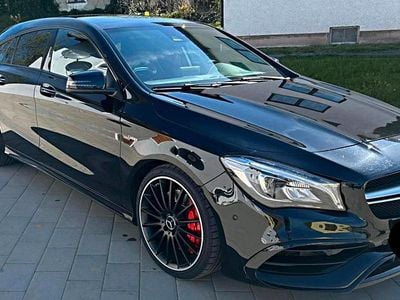 Brugt Mercedes CLA45 AMG AMG 381 HK (280 kW) 2017 Sort Stationcar