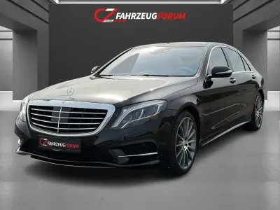 Brugt Mercedes S500L AMG 456 HK (335 kW) 2015 Sort Sedan