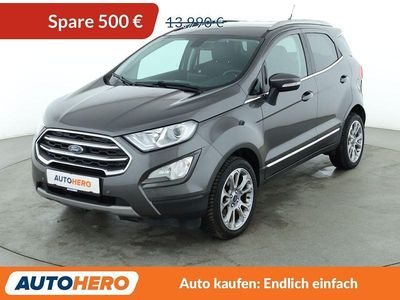 Grau Gebraucht 2019 Ford Ecosport Titanium SUV | 13.490 € (Fairer Preis)