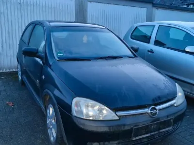 Gebraucht Opel Corsa 75 PS (55 kW) 2003 Schwarz Kleinwagen