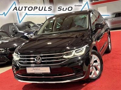 Schwarz Gebraucht 2022 VW Tiguan Elegance SUV | 21.980 € (Guter Preis)