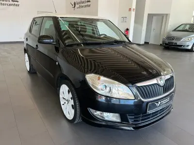 Gebraucht Skoda Fabia Ambiente 86 PS (63 kW) 2010 Schwarz Limousine