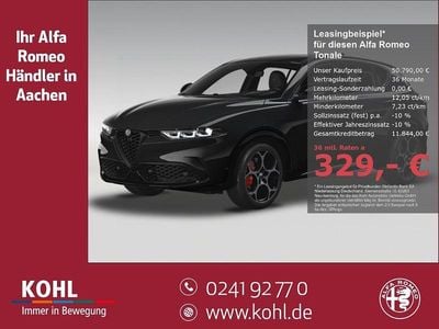 Neu Alfa Romeo Tonale Veloce 160 PS (117 kW) 2025 Schwarz SUV