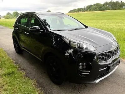 Gebraucht Kia Sportage GT-Line 177 PS (130 kW) 2016 (1k) zilinaschwarz met. SUV