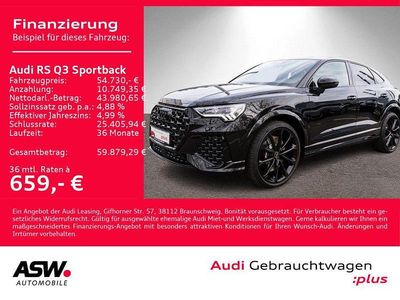 Gebraucht Audi RS Q3 Sportback Ambiente 400 PS (294 kW) 2023 Mythosschwarz metallic SUV