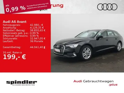 Gebraucht Audi A6 Advanced Plus 204 PS (150 kW) 2025 Mythosschwarz metallic Kombi