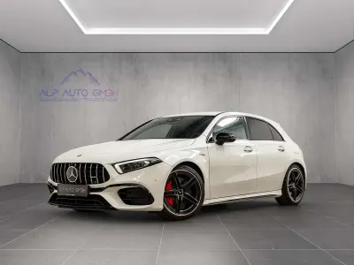Gebraucht Mercedes A45 AMG AMG 421 PS (309 kW) 2020 Digitalweiss  metalliclack Kleinwagen