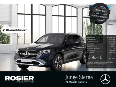 Gebraucht Mercedes GLC300 197 PS (144 kW) 2024 Blau / nautikblau (metallic) SUV
