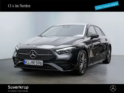 Gebraucht Mercedes A180 AMG 136 PS (100 kW) 2026 Metalliclack kosmosschwarz Limousine