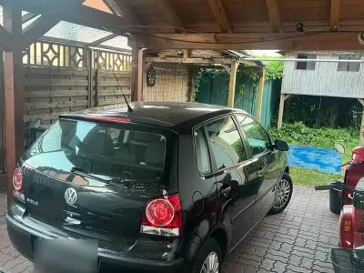 Gebraucht VW Polo 64 PS (47 kW) 2005 Schwarz Kleinwagen