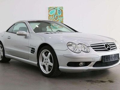 Gebraucht Mercedes SL55 AMG AMG 500 PS (367 kW) 2003 Brillantsilbermetallic Cabrio