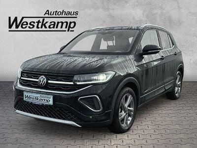 Brugt VW T-Cross R-line 116 HK (85 kW) 2024 Sort SUV