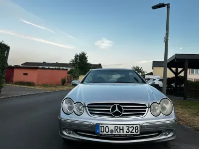 Gebraucht Mercedes CLK240 Elegance 170 PS (125 kW) 2003 Silber Coupé