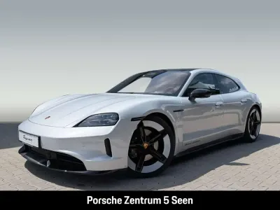 Neu Porsche Taycan 4S Sport Turismo Black Edition 439 kW (598 PS) 2026 Eisgraumetallic Kombi