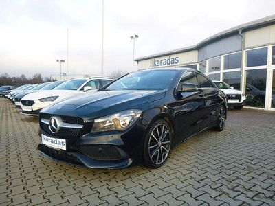 Schwarz Gebraucht 2017 Mercedes CLA220 AMG line Limousine | 22.900 € (Etwas zu teuer)