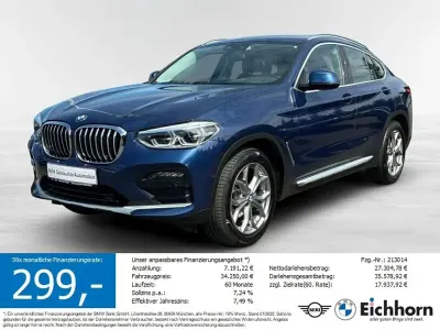 Gebraucht BMW X4 xLine 184 PS (135 kW) 2019 Phytonicblau metallic SUV