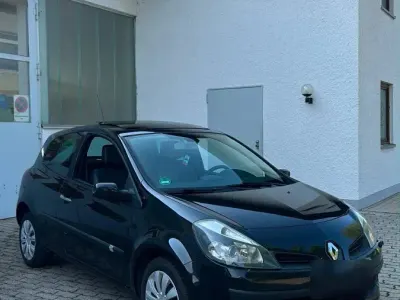 Gebraucht Renault Clio Dynamique 101 PS (74 kW) 2008 Schwarz Kleinwagen