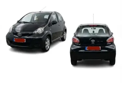 Gebraucht Toyota Aygo 68 PS (50 kW) 2009 Schwarz Kleinwagen