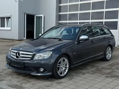 Gebraucht Mercedes C320 AMG 224 PS (164 kW) 2008 Tenoritgrau  metalliclack Kombi
