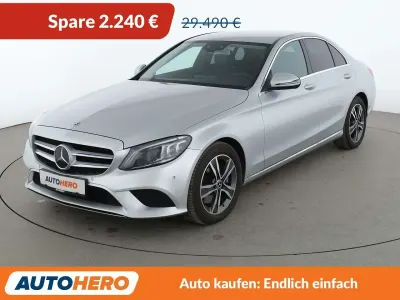 Gebraucht Mercedes C300 Avantgarde 258 PS (189 kW) 2019 Iridiumsilber Limousine