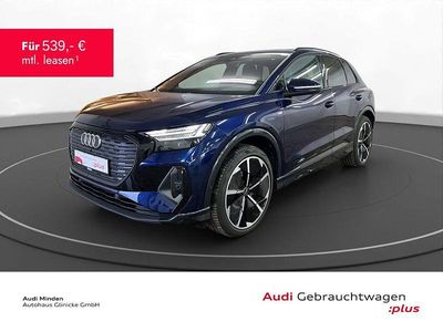 Navarrablau metallic Gebraucht 2025 Audi Q4 e-tron Ambiente SUV | 53.880 € (Teuer)