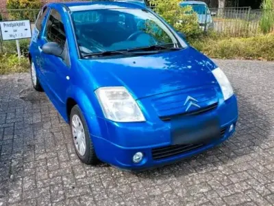 Gebraucht Citroën C2 60 PS (44 kW) 2008 Blau Kleinwagen