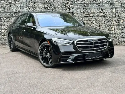 Neu Mercedes S580 AMG 503 PS (369 kW) 2026 Schwarz Limousine