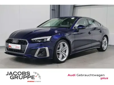 Gebraucht Audi A5 Sportback S-Line 204 PS (150 kW) 2023 Blau Kleinwagen