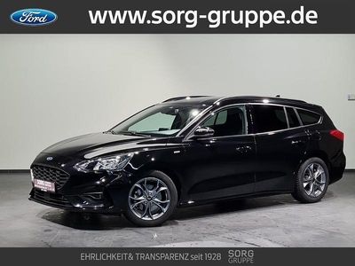 Gebraucht Ford Focus ST-Line 125 PS (91 kW) 2020 Schwarz, agate black metallic Kombi