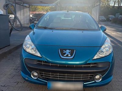 Usata Peugeot 207 CC 88 CV (64 kW) 2007 Blu Cabrio