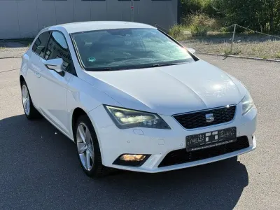 Gebraucht Seat Leon SC Style 150 PS (110 kW) 2014 Weiß Kleinwagen