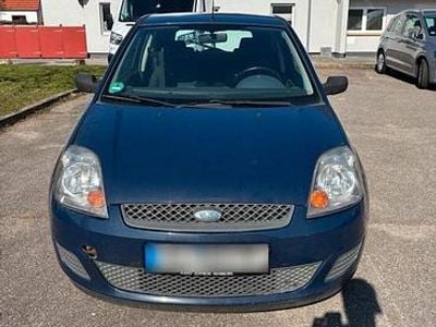 Gebraucht Ford Fiesta 68 PS (50 kW) 2008 Blau Kleinwagen