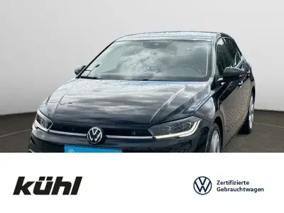 Brugt VW Polo Style 110 HK (80 kW) 2022 Sort Sedan