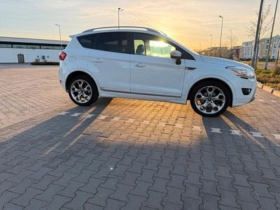 Gebraucht Ford Kuga Titanium 163 PS (119 kW) 2010 Weiß SUV