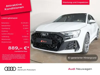 Neu Audi RS3 Sport 400 PS (294 kW) 2026 Arkonaweiss Limousine