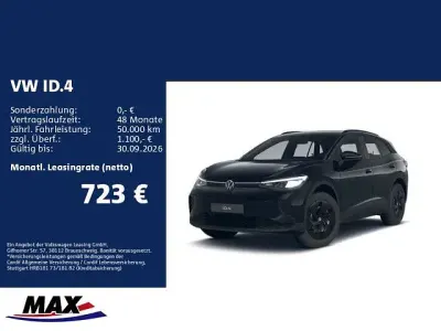 Neu VW ID.4 Pro 210 kW (286 PS) 2026 Schwarz SUV