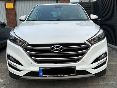 Second-hand Hyundai Tucson 141 CP (103 kW) 2016 Alb SUV